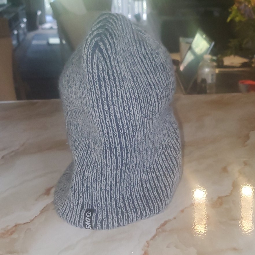 Cute beanie Gray & navy
